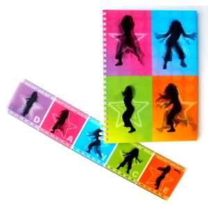  Dance For Girls Themed Magic Motion Stationery Gift Set 