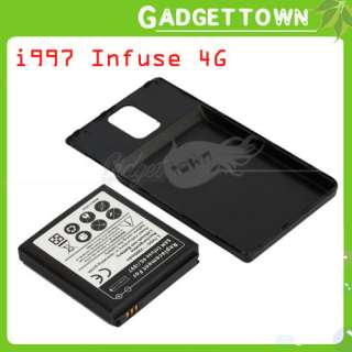 Extended Battery+Cover Door For Samsung Infuse 4G i997  