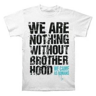  WE CAME AS ROMANS   Brotherhood   Black T shirt Clothing