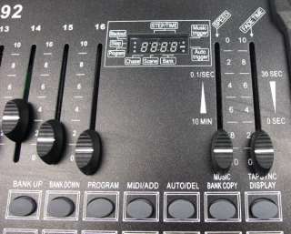 2012 DMX Controller 192CH STAGE LIGHT DJ LASER + LCD + LED gooseneck 