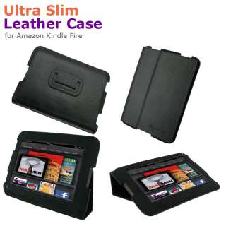   Slim Leather Case Cover for  Kindle Fire 7 Inch Tablet  