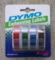 DYMO GLOSSY 3/8 FOUR MULTI COLOR LABELING TAPE 99745  