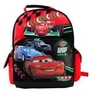 Disneys Cars 2 Large 16 Backpack Bag book school  