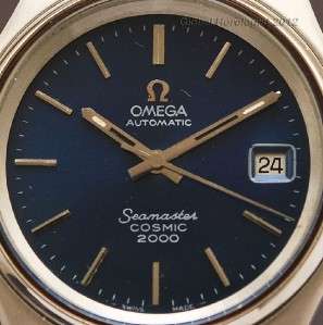   SEAMASTER COSMIC 2000 AUTOMATIC DATE S. STEEL 1972 MENS WATCH  