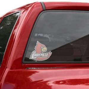 Louisville Cardinals Perforated Window Decal Automotive