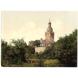  Photochrom Reprint of Castle Falkenstein, Ballenstedt 