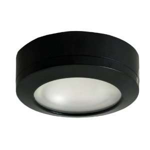   Fluorescent ER110BL One Light Black Puck Light Black