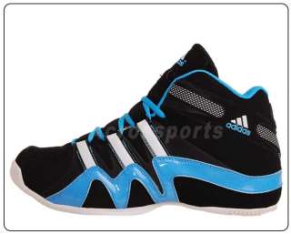 Adidas Crazy Feather Black Blue 8 Kobe Basketball Shoes G20513  