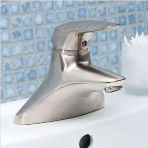   Control Faucet with Metal Lever Handle and Pop up Drain Chrome Finish