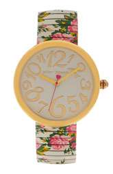 Betsey Johnson Lots n Lots of Time Expansion Band Watch $95.00