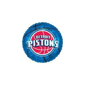  18 NBA Basketball Detroit Pistons   Mylar Balloon Foil 