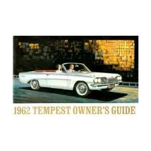  1962 PONTIAC TEMPEST Owners Manual User Guide Automotive