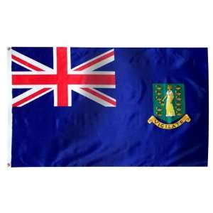  British Virgin Islands Flag 5X8 Foot Nylon Patio, Lawn 