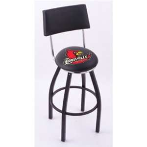  Louisville Cardinals 25 Single ring Swivel Bar Stool with 