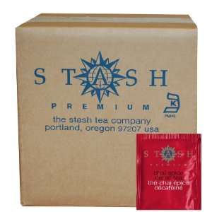 Stash Premium Decaf Chai Spice Black Tea, Tea Bags, 100 Count Box