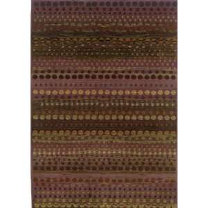  Matrix T Multi Rug From the Beau Monde Collection (23 X 88 