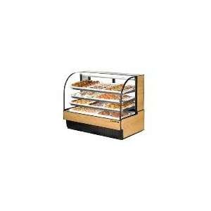 TRUE Refrigeration TCGD 59   60 in Curved Glass Dry Bakery Case, Glass 