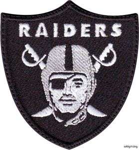 NFL OAKLAND RAIDERS EMBROIDERED SEW ON PATCH  
