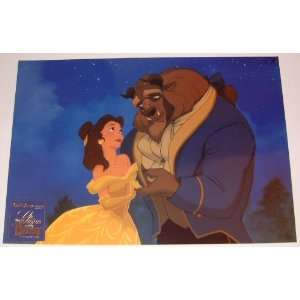BEAUTY AND THE BEAST Movie Poster Print   11.5 x 16.5 inches   Disney 