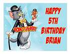 Tom and Jerry edible party cake decoration topper cake image frosting 