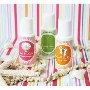  Personalized Sunscreen Favors