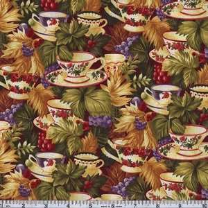  45 Wide Victorias Tea Room Antique Fabric By The Yard 