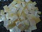   WHITE Mother of Pearl/Polished MOP Flat Inlay Blanks for guitar.shell
