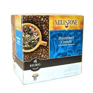 Millstone Hazelnut Cream Coffee K Cups for Keurig Brewing Systems   18 