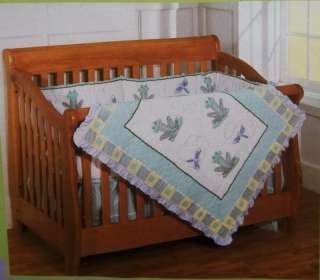 Annik™ Baby Designer 4pc Froggy Crib Bedding Set  