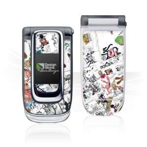   Skins for Nokia 6131   Aiko   Scarabocchi Design Folie Electronics