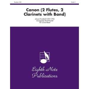   81 CB2036 Canon  2 Flutes  2 Clarinets with Band Musical Instruments