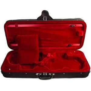  Core Double Violin Case Black/red Musical Instruments