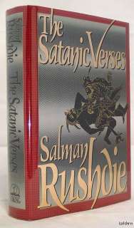 The Satanic Verses   Salman Rushdie   First American Edition   Ships 