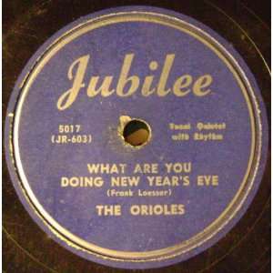  {Autograph} Orioles 78 rpm Lonely Christmas Signed By 