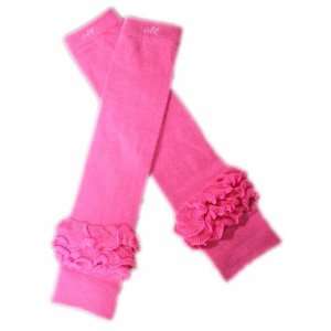  Ooh La Leggies Ruffled Baby Leg Warmers, Bubblegum Pink 