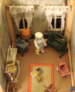   Haunted Halloween Victorian Mansion 5300 custom dollhouse + 120 items