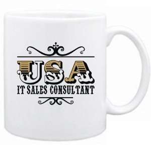  New  Usa It Sales Consultant   Old Style  Mug 