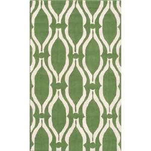 The Rug Market Resort Chains Green 25283 Green and Cream 