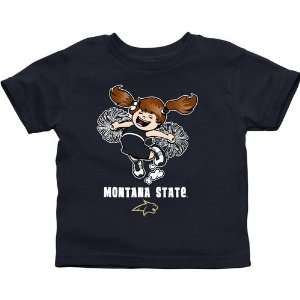   Bobcats Toddler Cheer Squad T Shirt   Navy Blue