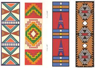 12 North American Indian Designs Bookmarks 9780486299716  