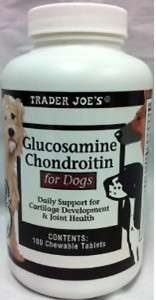 Trader Joes Glucosamine Chondroitin for Dogs  