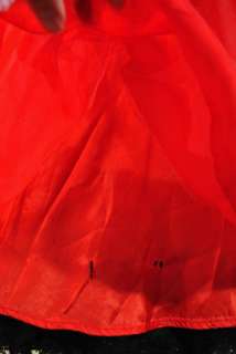   Valentines FULL SKIRT Cocktail PROM Wedding PARTY PinUp DRESS S  