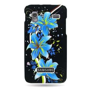  WIRELESS CENTRAL Brand Hard Snap on Shield With BLUE LILY 