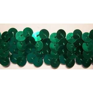  Dallas 1 Stretch Sequins Kelly Green .75 Inches Arts 