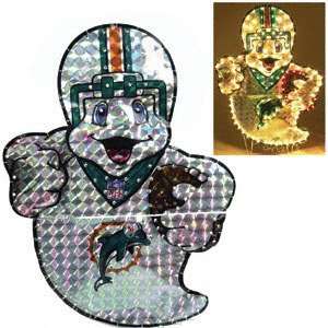 Miami Dolphins 44 Halloween Ghost Lawn Figure  Sports 