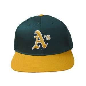 American Needle Oakland Athlectics MLB Snapback Hat Cap   Green 