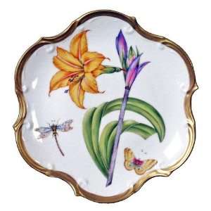  Anna Weatherley Bouquet of Flowers Salad Plate 8.5 In 