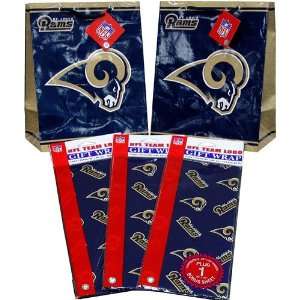  Pro Specialties St. Louis Rams Medium Size Gift Bag 