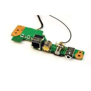    Alienware M9700 Modem DC IN TV OUT Board 40GAB0409 Electronics