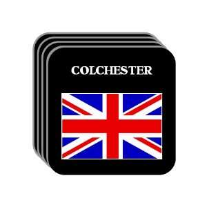  UK, England   COLCHESTER Set of 4 Mini Mousepad Coasters 